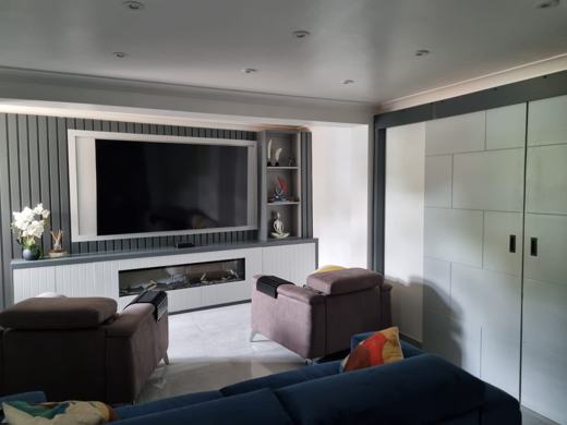 Tv media wall by Thomas Joinery Services, Bedford (photo 18 of 24)