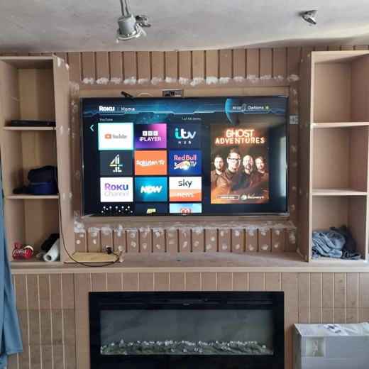 Tv media wall by Thomas Joinery Services, Bedford (photo 19 of 24)