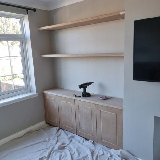 Tv media wall by Thomas Joinery Services, Bedford (photo 20 of 24)