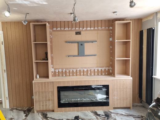 Tv media wall by Thomas Joinery Services, Bedford (photo 21 of 24)