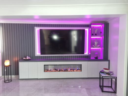 Tv media wall by Thomas Joinery Services, Bedford (photo 22 of 24)