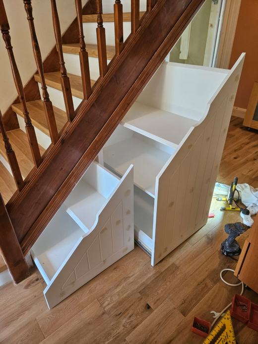 Under-stairs storage by Thomas Joinery Services, Bedford (photo 10 of 30)