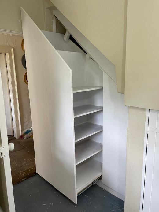 Under-stairs storage by Thomas Joinery Services, Bedford (photo 25 of 30)