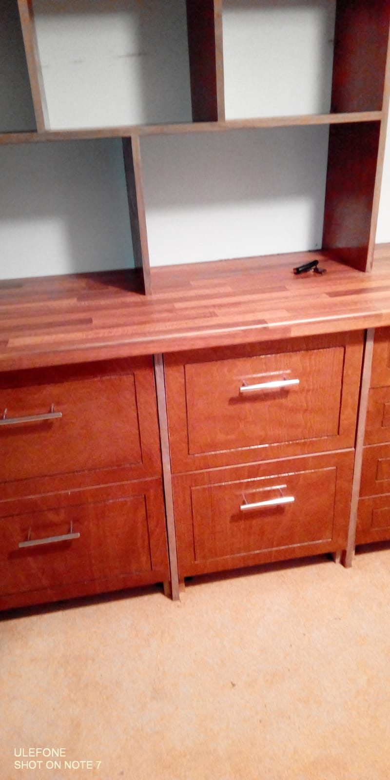 Fitted office storage with drawer units, Thomas Joinery Services, Bedford